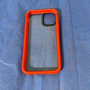 OtterBox Clear iPhone Case Scratch-Resistant Protective Sleek Pocket (Red Hot)